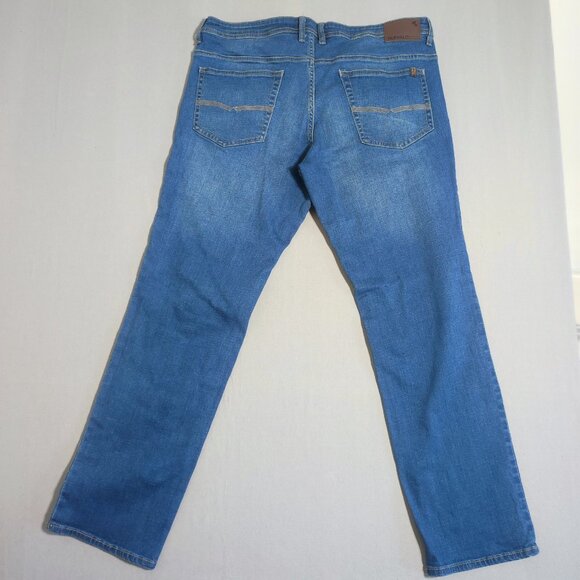 Buffalo Jeans Jack slim straight stretch men's size W38/L34 ink blue - Picture 3 of 13